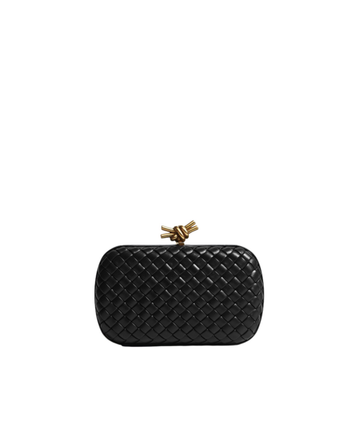 Khaite Women's Knot in Black - Black Clutch Bags - The Lotus Tote Bag - Shop at Luxury Shoes 