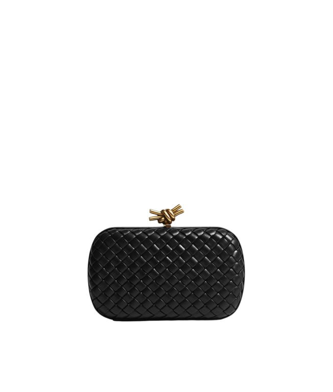 Khaite Women's Knot in Black - Black Clutch Bags - The Lotus Tote Bag - Shop at Luxury Shoes 