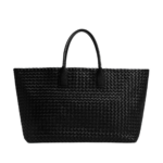 Khaite Women's Large Cabat in Black - Black Totes & Top-Handle Bags - The Lotus Tote Bag - Shop at Luxury Shoes 
