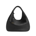 Khaite Women's Large Campana in Black - Black Shoulder & Crossbody Bags - The Lotus Tote Bag - Shop at Luxury Shoes 
