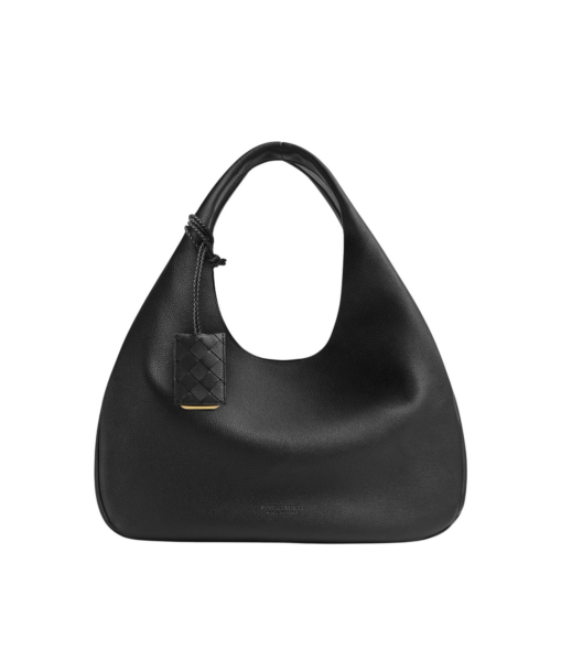Khaite Women's Large Campana in Black - Black Shoulder & Crossbody Bags - The Lotus Tote Bag - Shop at Luxury Shoes 