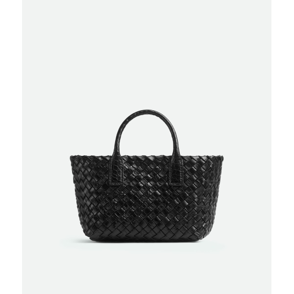 Khaite Women's Mini Cabat in Black - Black Mini Bags - The Lotus Tote Bag - Shop at Luxury Shoes 