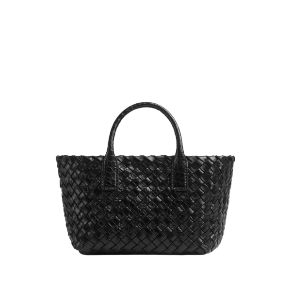 Bottega Veneta Women’s Mini Cabat in Black