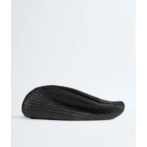 Khaite Women's Onda Clutch in Black - Black Clutch Bags - The Lotus Tote Bag - Shop at Luxury Shoes 