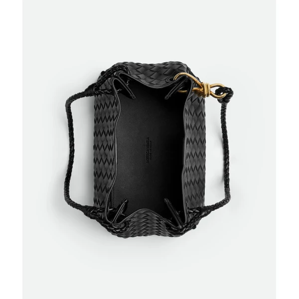 Khaite Women's Parachute in Black - Black Shoulder & Crossbody Bags - The Lotus Tote Bag - Shop at Luxury Shoes 