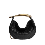 Black-Womens-Sardine-Chain-in-Black-coveti80645_nobg Khaite Women's Sardine Chain in Black - Black Shoulder & Crossbody Bags - The Lotus Tote Bag - Shop at Luxury Shoes