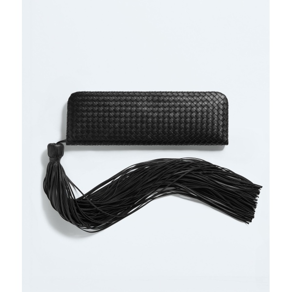 Khaite Women's Serata Clutch in Black - Black Clutch Bags - The Lotus Tote Bag - Shop at Luxury Shoes 
