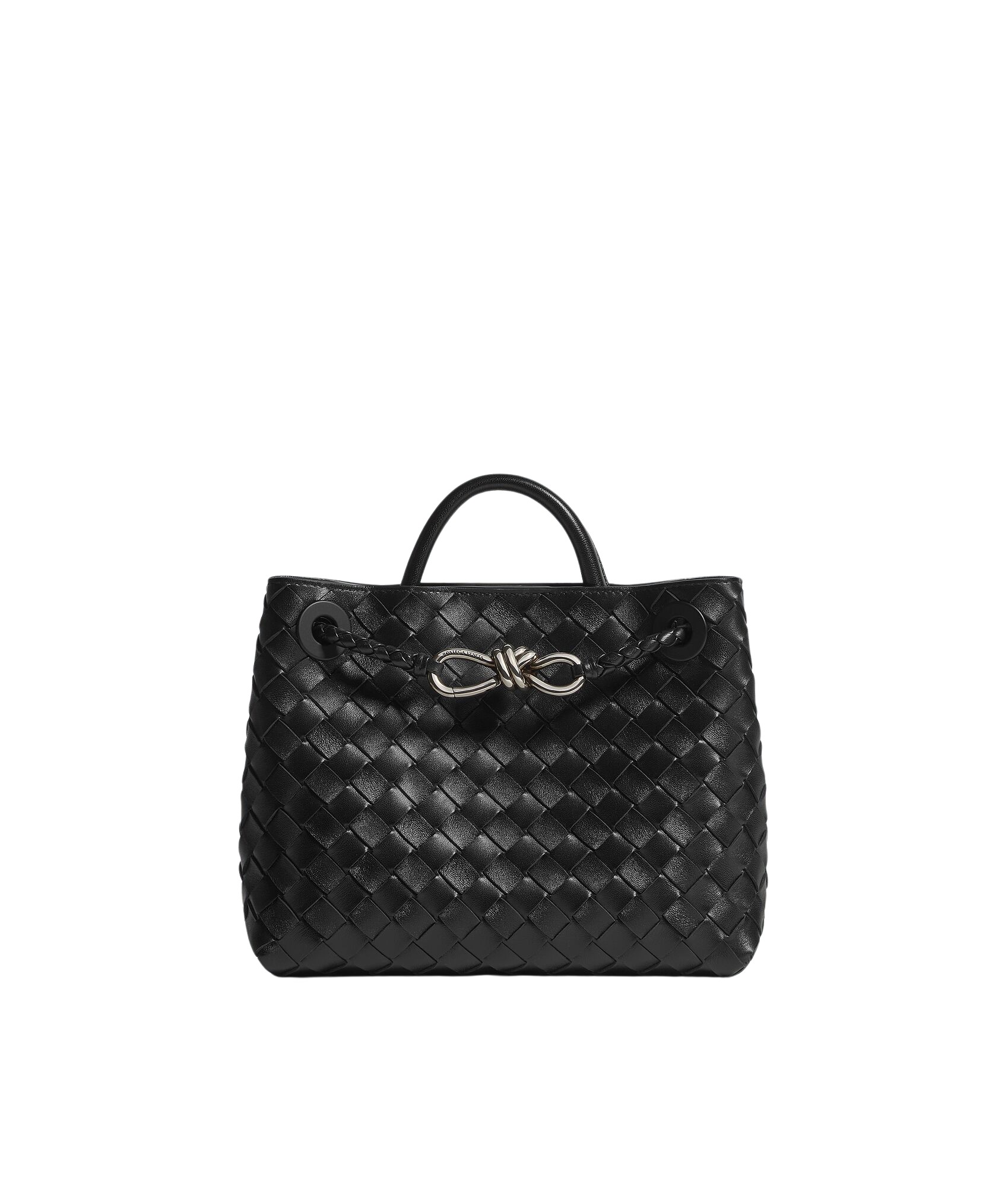 Black-Womens-Small-Andiamo-in-Black-coveti-618138_nobg Khaite Women's Small Andiamo in Black - Black Totes & Top-Handle Bags - The Lotus Tote Bag - Shop at Luxury Shoes