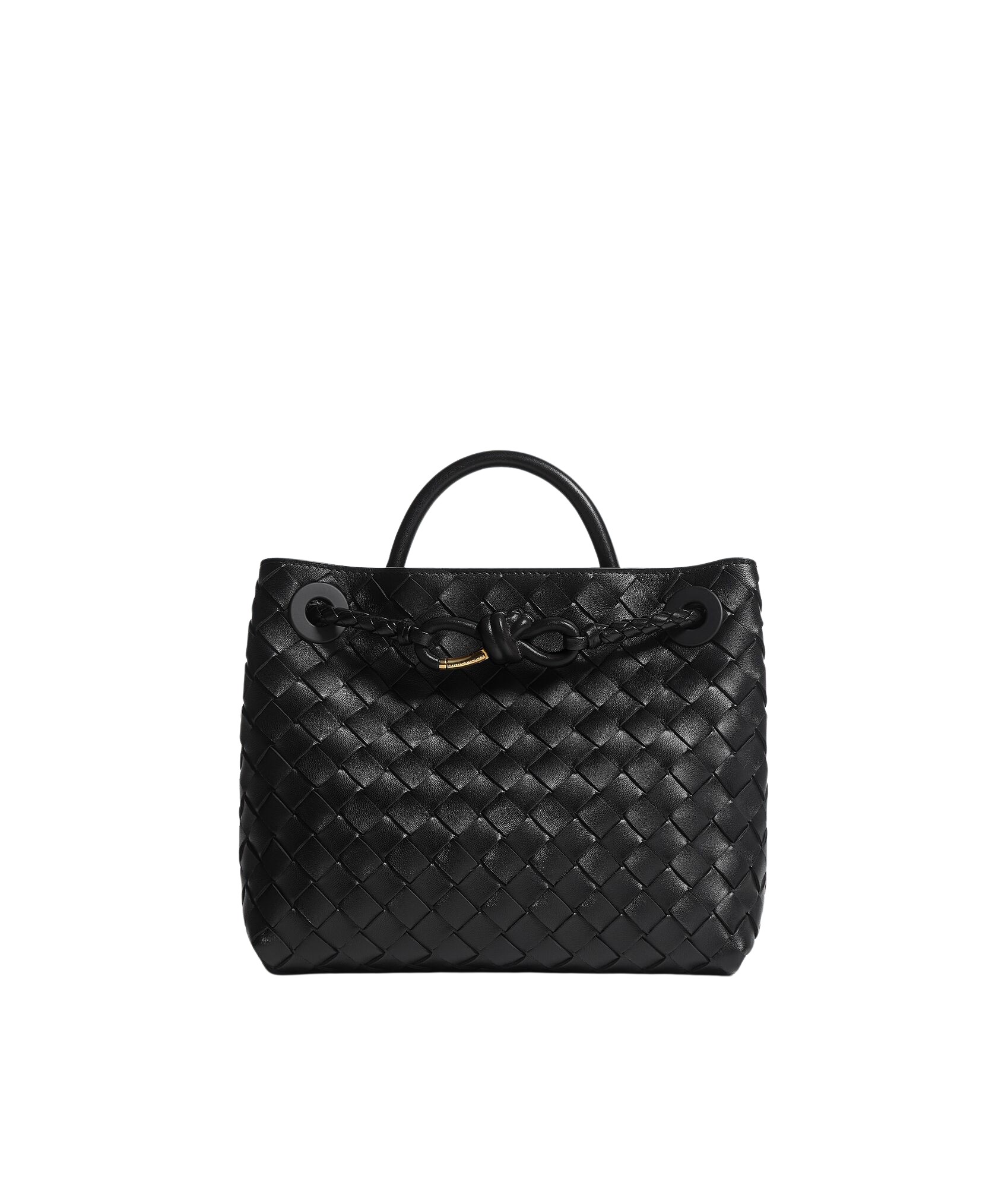 Black-Womens-Small-Andiamo-in-Black-coveti34129_nobg Khaite Women's Small Andiamo in Black - Black Totes & Top-Handle Bags - The Lotus Tote Bag - Shop at Luxury Shoes