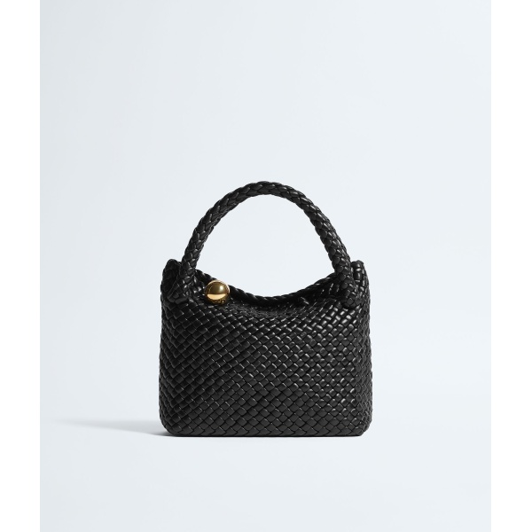 Khaite Women's Small Tosca in Black - Black Shoulder & Crossbody Bags - The Lotus Tote Bag - Shop at Luxury Shoes 