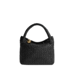 Khaite Women's Small Tosca in Black - Black Shoulder & Crossbody Bags - The Lotus Tote Bag - Shop at Luxury Shoes 