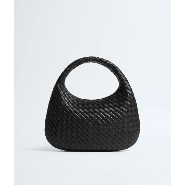 Khaite Women's Small Veneta in Black - Black Shoulder & Crossbody Bags - The Lotus Tote Bag - Shop at Luxury Shoes 