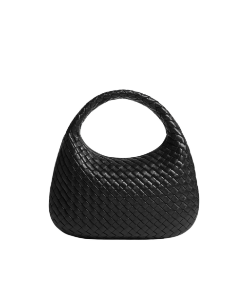 Khaite Women's Small Veneta in Black - Black Shoulder & Crossbody Bags - The Lotus Tote Bag - Shop at Luxury Shoes 