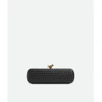 Khaite Women's Stretch Knot in Black - Black Clutch Bags - The Lotus Tote Bag - Shop at Luxury Shoes 