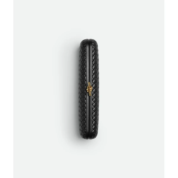 Khaite Women's Stretch Knot in Black - Black Clutch Bags - The Lotus Tote Bag - Shop at Luxury Shoes 