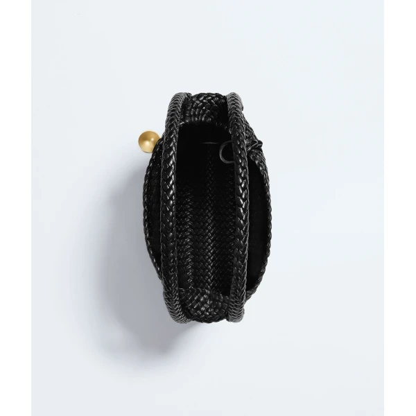 Khaite Women's Tosca in Black - Black Shoulder & Crossbody Bags - The Lotus Tote Bag - Shop at Luxury Shoes 