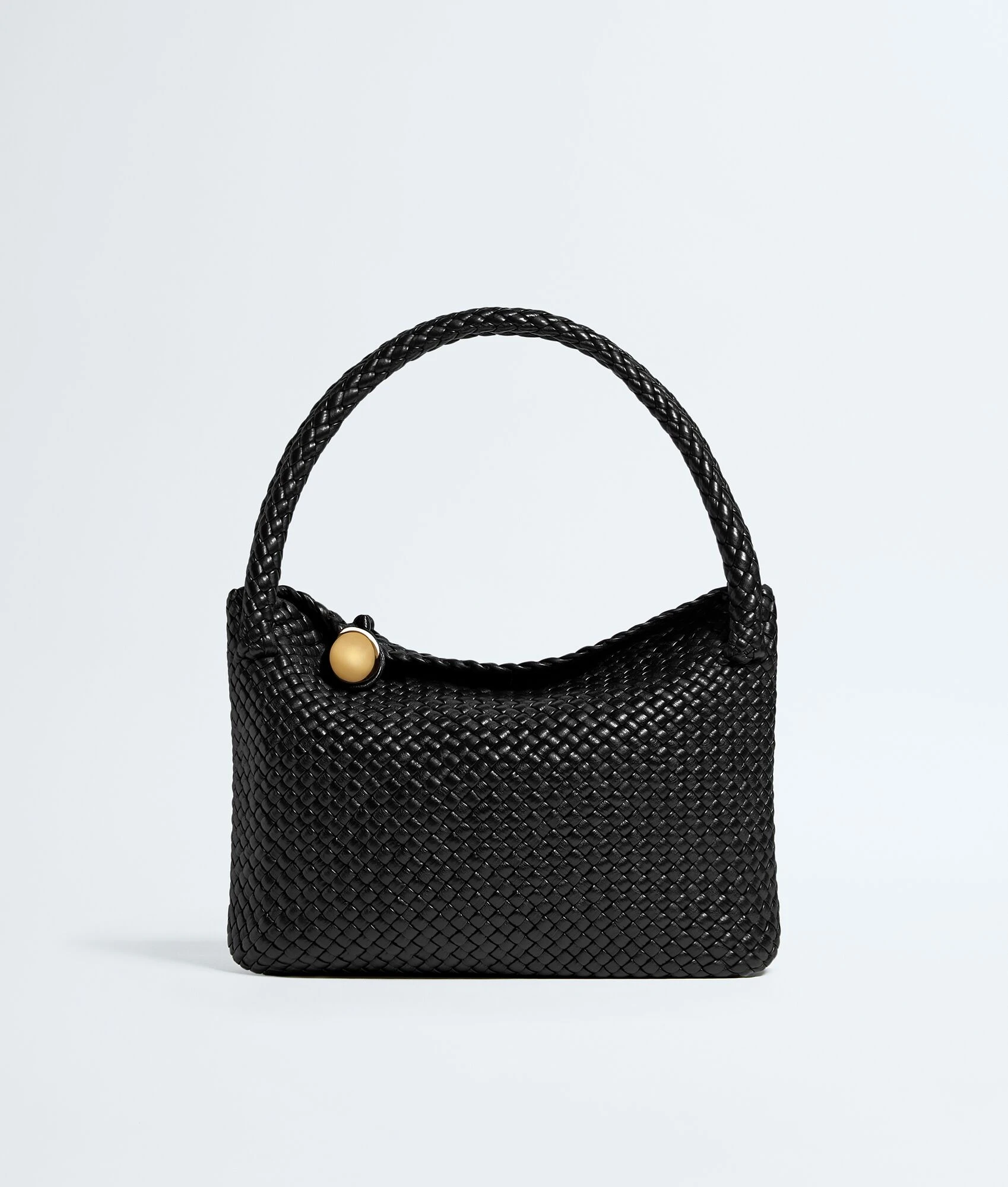 Khaite Women's Tosca in Black - Black Shoulder & Crossbody Bags - The Lotus Tote Bag - Shop at Luxury Shoes Khaite Women's Tosca in Black - Black Shoulder & Crossbody Bags - The Lotus Tote Bag - Shop at Luxury Shoes