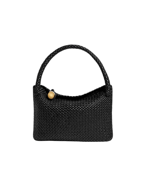 Khaite Women's Tosca in Black - Black Shoulder & Crossbody Bags - The Lotus Tote Bag - Shop at Luxury Shoes 