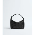 Khaite Women's Wallace in Black - Black Shoulder & Crossbody Bags - The Lotus Tote Bag - Shop at Luxury Shoes 