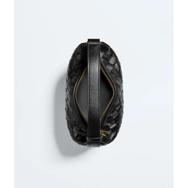 Khaite Women's Wallace in Black - Black Shoulder & Crossbody Bags - The Lotus Tote Bag - Shop at Luxury Shoes 