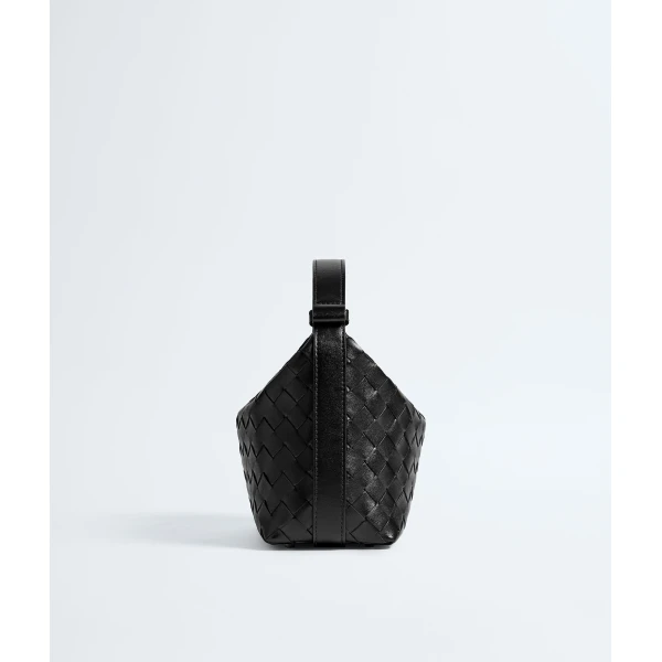 Khaite Women's Wallace in Black - Black Shoulder & Crossbody Bags - The Lotus Tote Bag - Shop at Luxury Shoes 