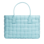 Khaite Tote Bag in Topazio - Blue Totes & Top-Handle Bags - The Lotus Tote Bag - Shop at Luxury Shoes 