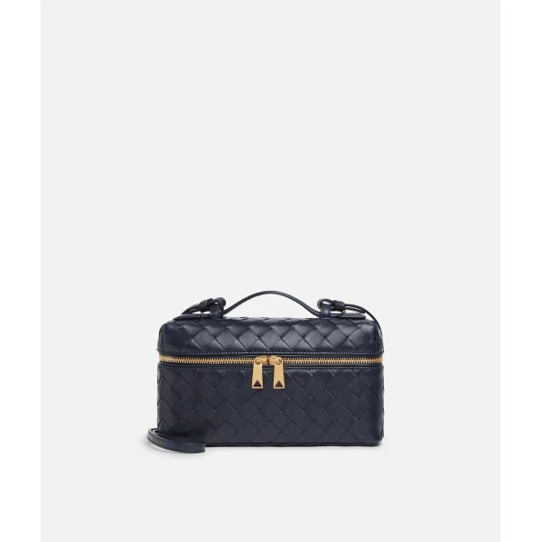 Khaite Women's Bang Bang in Nocturnal - Blue Shoulder & Crossbody Bags - The Lotus Tote Bag - Shop at Luxury Shoes 