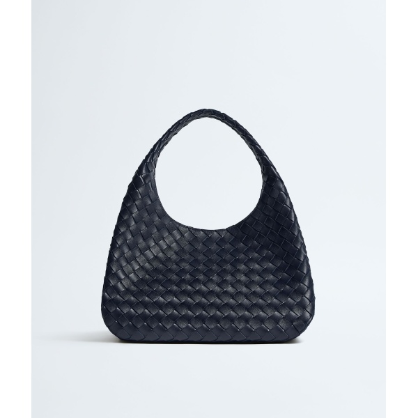 Khaite Women's Campana in Midnight - Blue Shoulder & Crossbody Bags - The Lotus Tote Bag - Shop at Luxury Shoes 