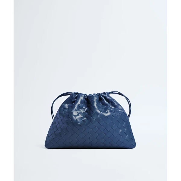 Khaite Women's Dustbag in Blue venezia - Blue Shoulder & Crossbody Bags - The Lotus Tote Bag - Shop at Luxury Shoes 