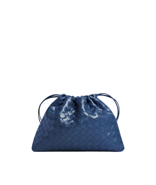 Khaite Women's Dustbag in Blue venezia - Blue Shoulder & Crossbody Bags - The Lotus Tote Bag - Shop at Luxury Shoes 