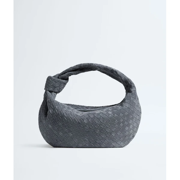 Khaite Women's Jodie in Cloudy indigo - Blue Shoulder & Crossbody Bags - The Lotus Tote Bag - Shop at Luxury Shoes 