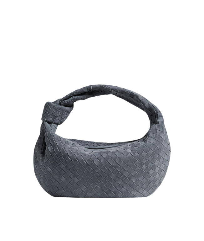 Khaite Women's Jodie in Cloudy indigo - Blue Shoulder & Crossbody Bags - The Lotus Tote Bag - Shop at Luxury Shoes 