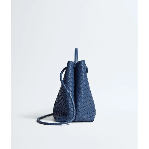 Khaite Women's Large Andiamo in Blue venezia - Blue Totes & Top-Handle Bags - The Lotus Tote Bag - Shop at Luxury Shoes 