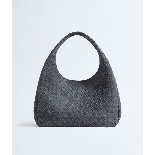 Khaite Women's Large Campana in Cloudy indigo - Blue Shoulder & Crossbody Bags - The Lotus Tote Bag - Shop at Luxury Shoes 