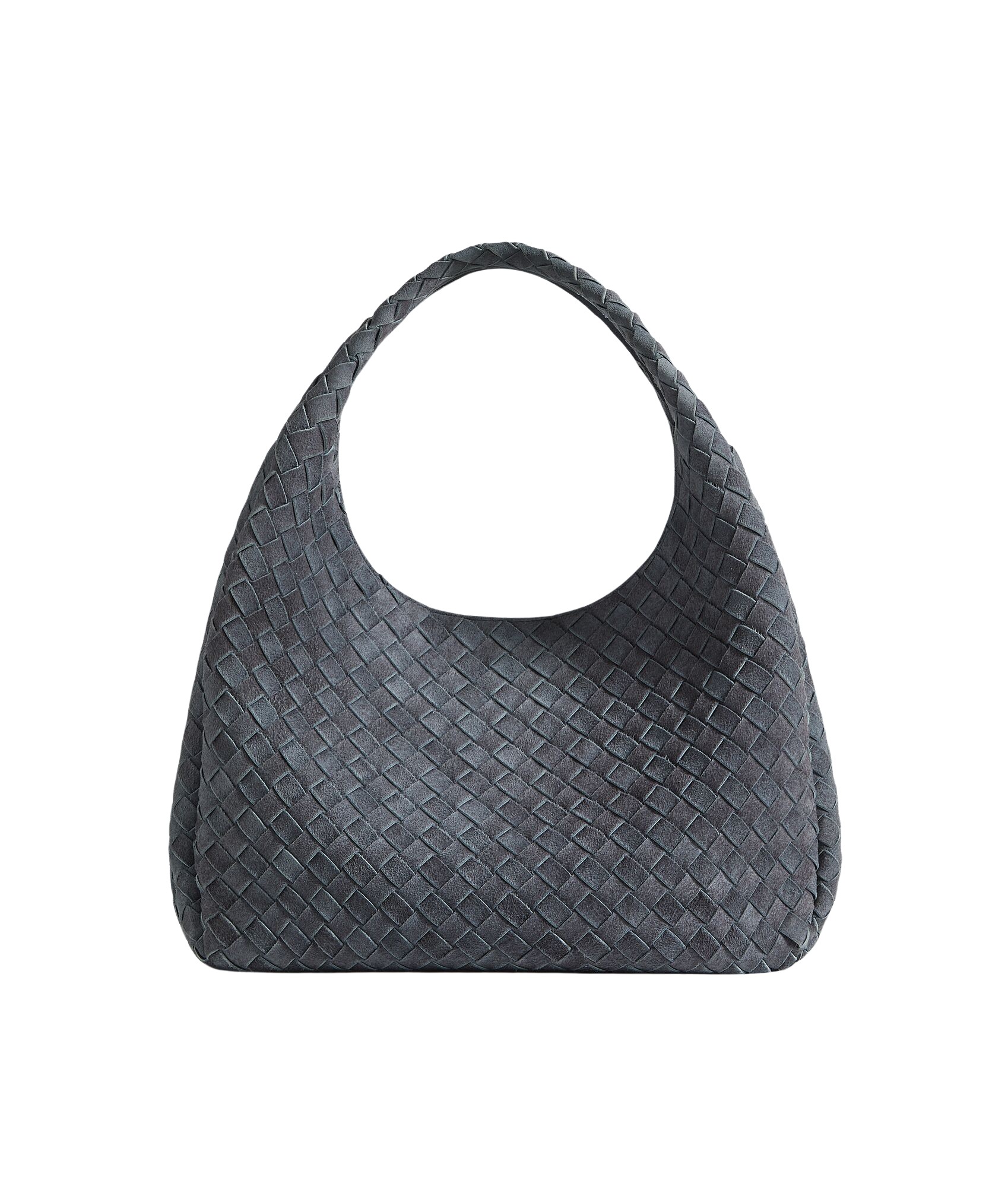 Blue-Womens-Large-Campana-in-Cloudy-indigo-coveti47978_nobg Khaite Women's Large Campana in Cloudy indigo - Blue Shoulder & Crossbody Bags - The Lotus Tote Bag - Shop at Luxury Shoes