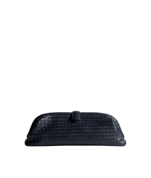 Khaite Women's Lauren 1979 in Midnight - Blue Shoulder & Crossbody Bags - The Lotus Tote Bag - Shop at Luxury Shoes 