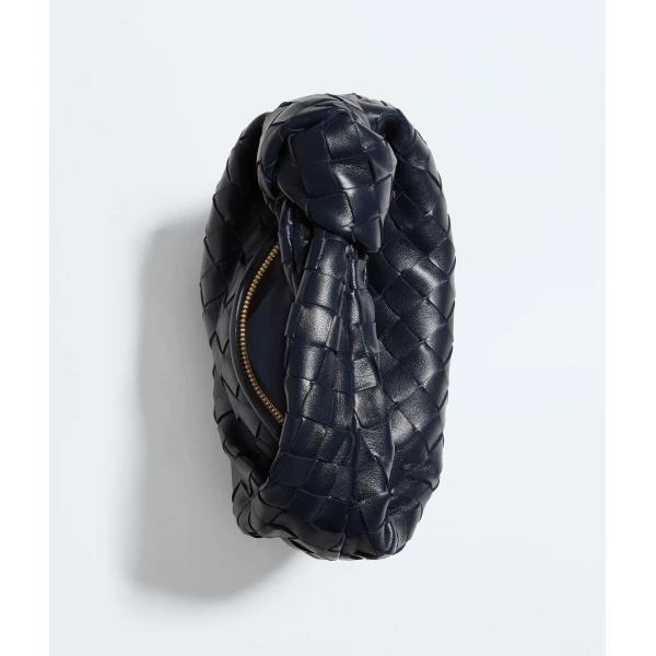 Khaite Women's Mini Jodie in Midnight - Blue Mini Bags - The Lotus Tote Bag - Shop at Luxury Shoes 