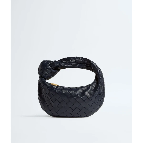 Khaite Women's Mini Jodie in Midnight - Blue Mini Bags - The Lotus Tote Bag - Shop at Luxury Shoes 