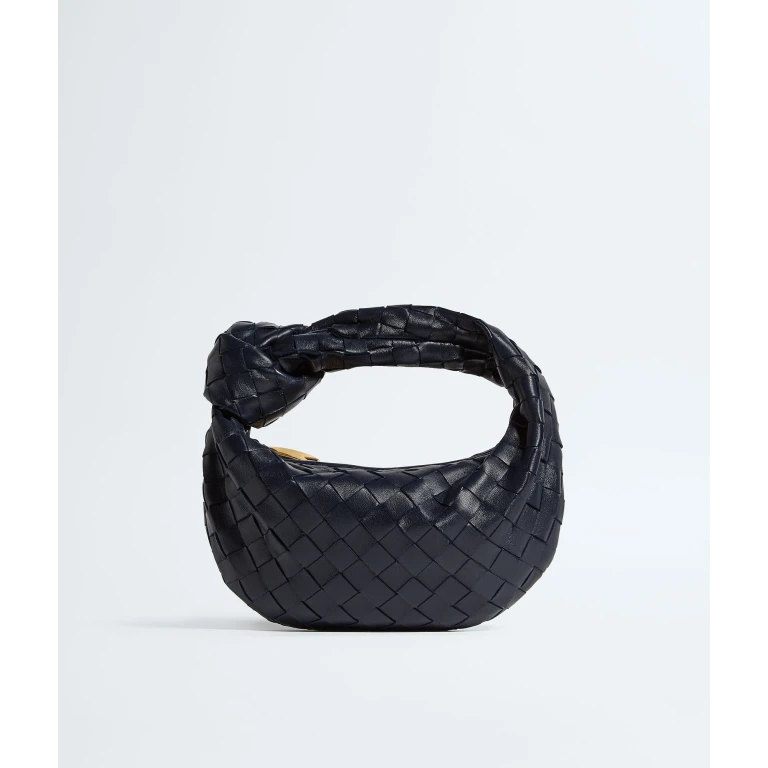 Khaite Women's Mini Jodie in Midnight - Blue Mini Bags - The Lotus Tote Bag - Shop at Luxury Shoes 