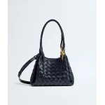 Khaite Women's Small Parachute in Midnight - Blue Shoulder & Crossbody Bags - The Lotus Tote Bag - Shop at Luxury Shoes Khaite Women's Small Parachute in Midnight - Blue Shoulder & Crossbody Bags - The Lotus Tote Bag - Shop at Luxury Shoes