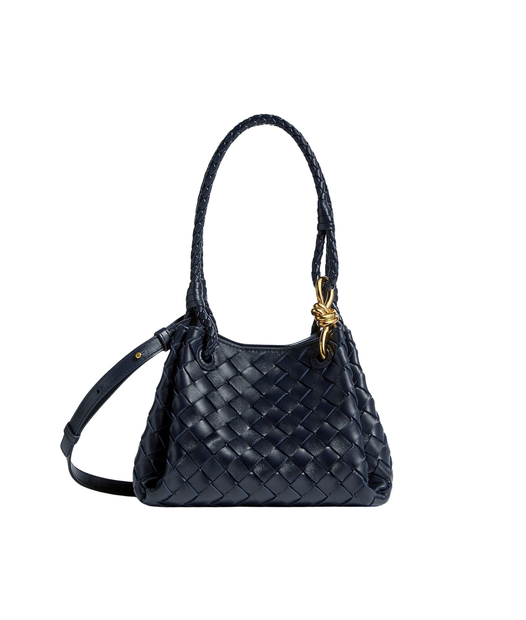Blue-Womens-Small-Parachute-in-Midnight-coveti73132_nobg Bottega Veneta Women’s Small Parachute in Midnight