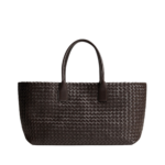 Khaite Cabat in Fondant - Brown Totes & Top-Handle Bags - The Lotus Tote Bag - Shop at Luxury Shoes 