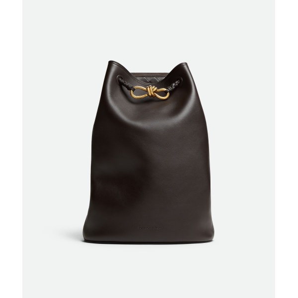 Khaite Women's Andiamo Backpack in Fondant - Brown Backpacks - The Lotus Tote Bag - Shop at Luxury Shoes 
