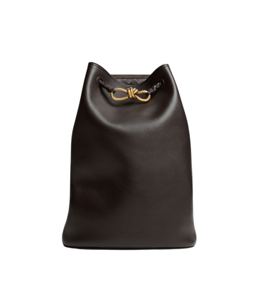 Khaite Women's Andiamo Backpack in Fondant - Brown Backpacks - The Lotus Tote Bag - Shop at Luxury Shoes 