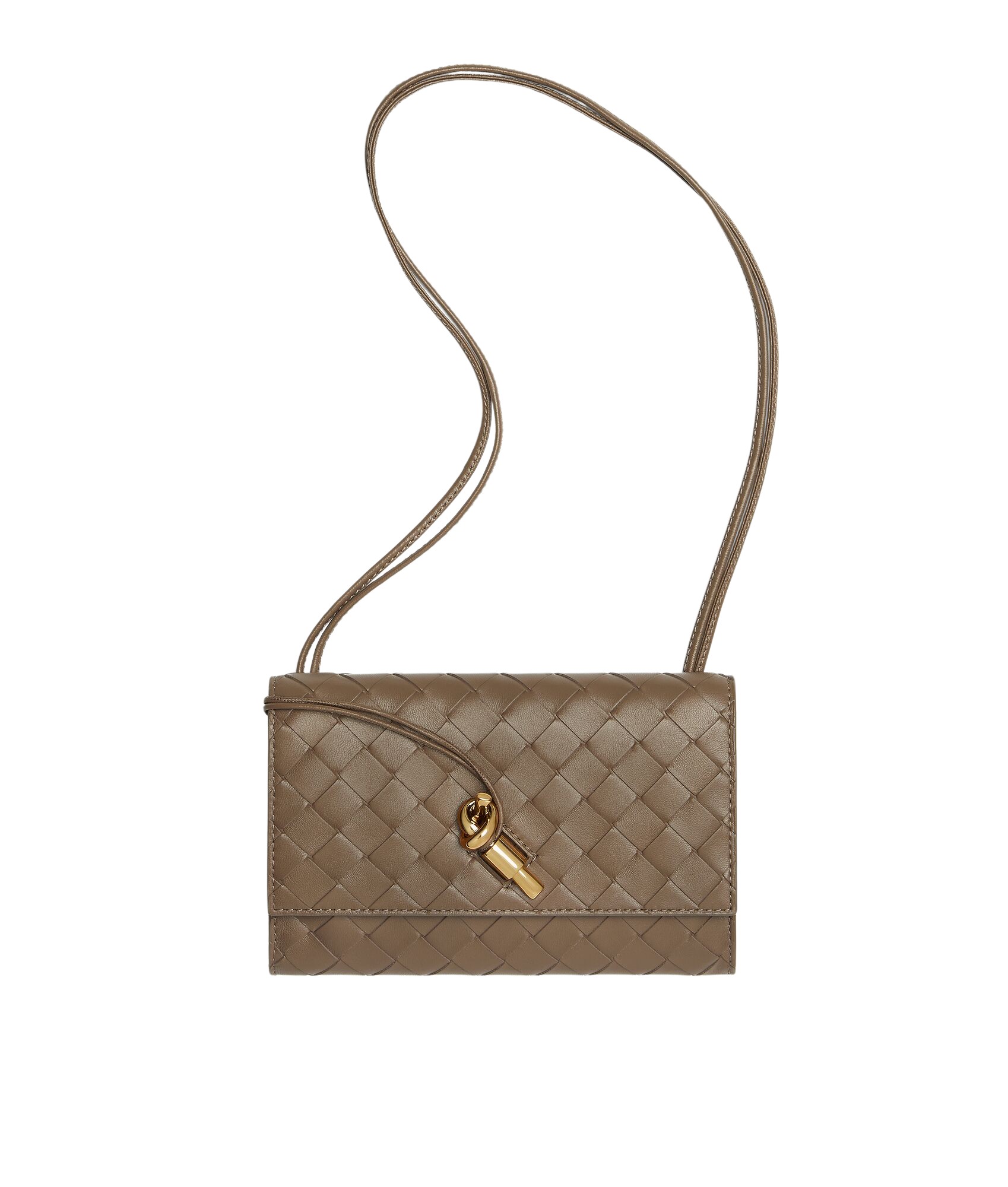 Brown-Womens-Andiamo-Pouch-On-Strap-in-Pinecone-coveti52904_nobg Khaite Women's Andiamo Pouch On Strap in Pinecone - Brown Shoulder & Crossbody Bags - The Lotus Tote Bag - Shop at Luxury Shoes
