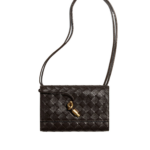 Khaite Women's Andiamo Pouch on Strap in Fondant - Brown Shoulder & Crossbody Bags - The Lotus Tote Bag - Shop at Luxury Shoes 