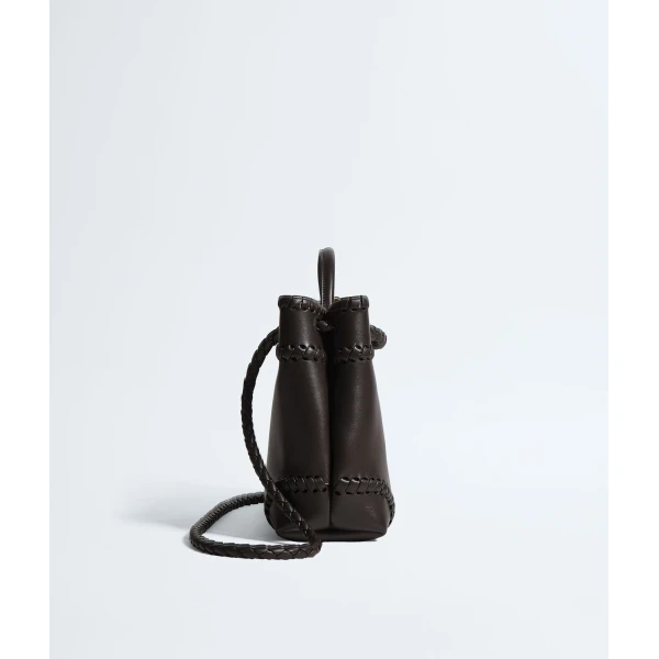 Khaite Women's Andiamo in Espresso - Brown Totes & Top-Handle Bags - The Lotus Tote Bag - Shop at Luxury Shoes 