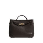 Khaite Women's Andiamo in Espresso - Brown Totes & Top-Handle Bags - The Lotus Tote Bag - Shop at Luxury Shoes 