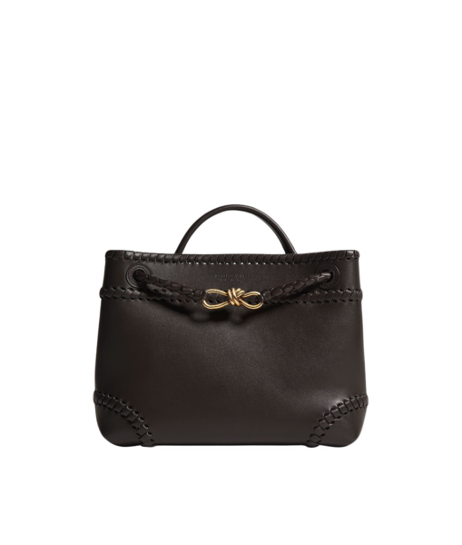 Khaite Women's Andiamo in Espresso - Brown Totes & Top-Handle Bags - The Lotus Tote Bag - Shop at Luxury Shoes 