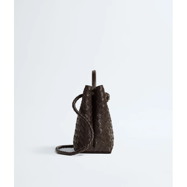 Khaite Women's Andiamo in Fondant - Brown Totes & Top-Handle Bags - The Lotus Tote Bag - Shop at Luxury Shoes 